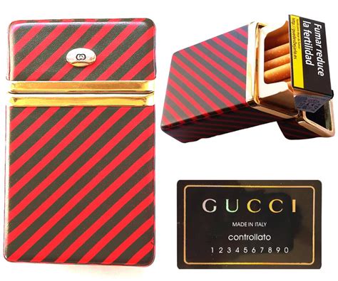 cigarette gucci|throwing cigarettes back from italy.